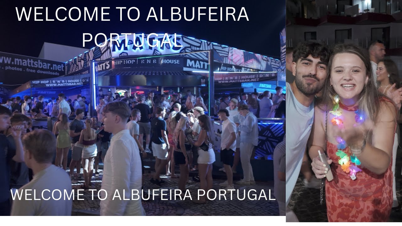 Albufeira Portugal nightlife 🇵🇹 2025