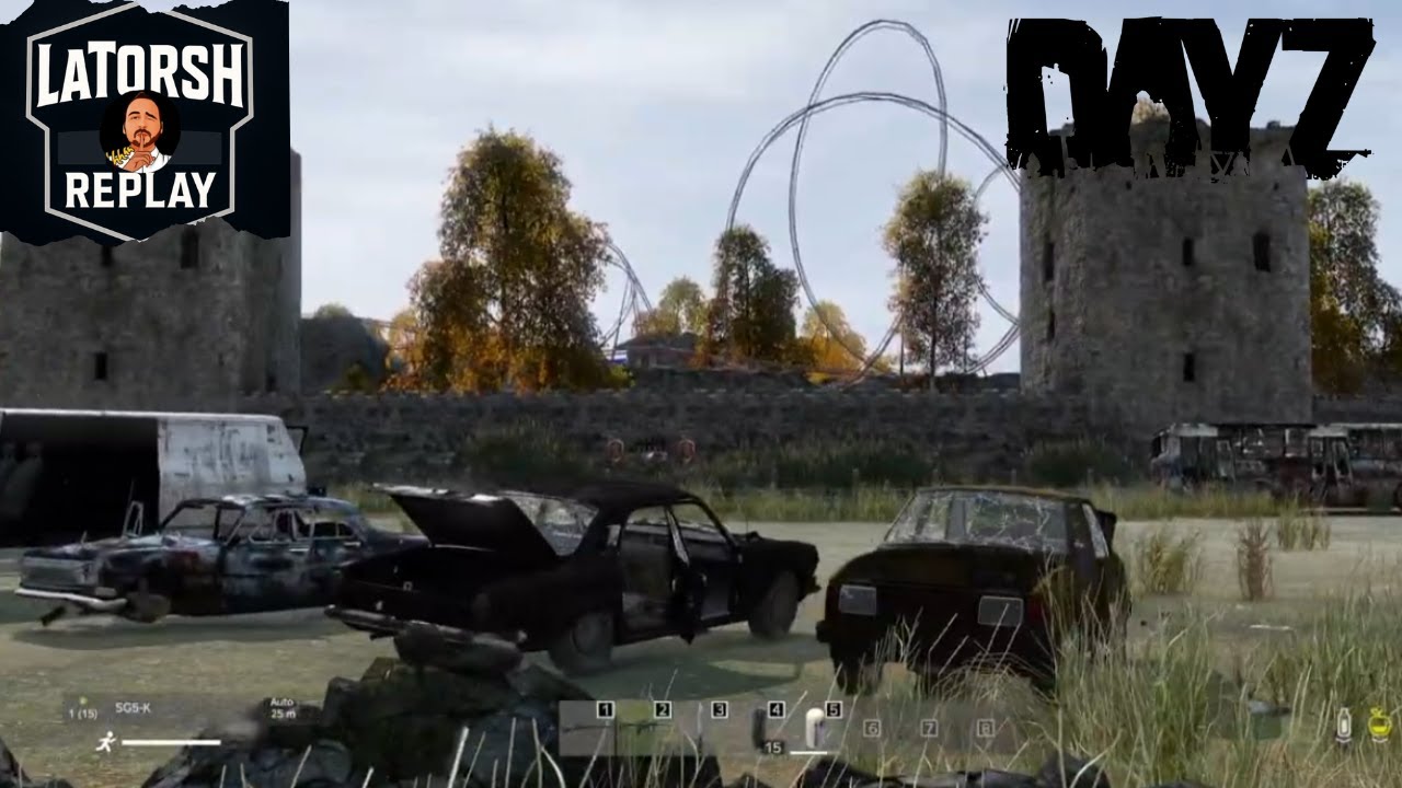 DayZ Live — 1 octobre 2025 — Exploration de Niem, parc d’attractions et bunker souterrain