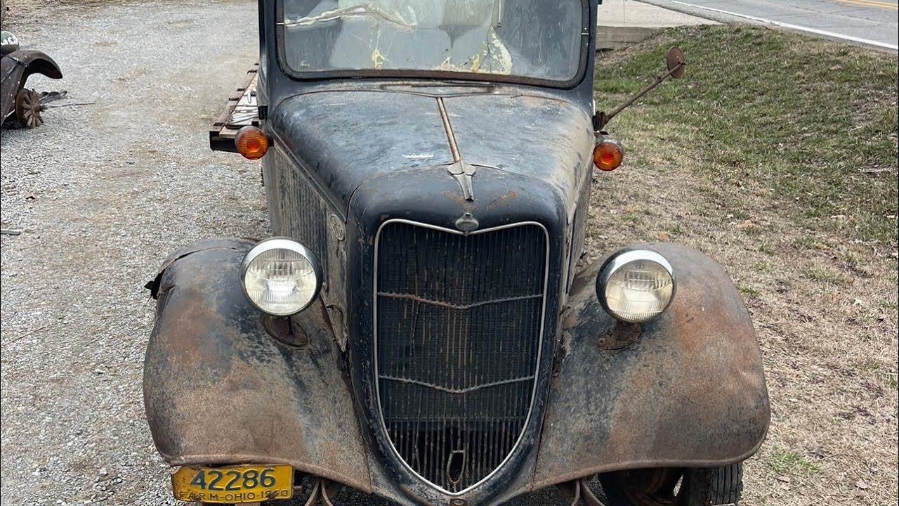 Will it run and drive after 56 years 1936 ford 1.5 ton flathead v8 truck