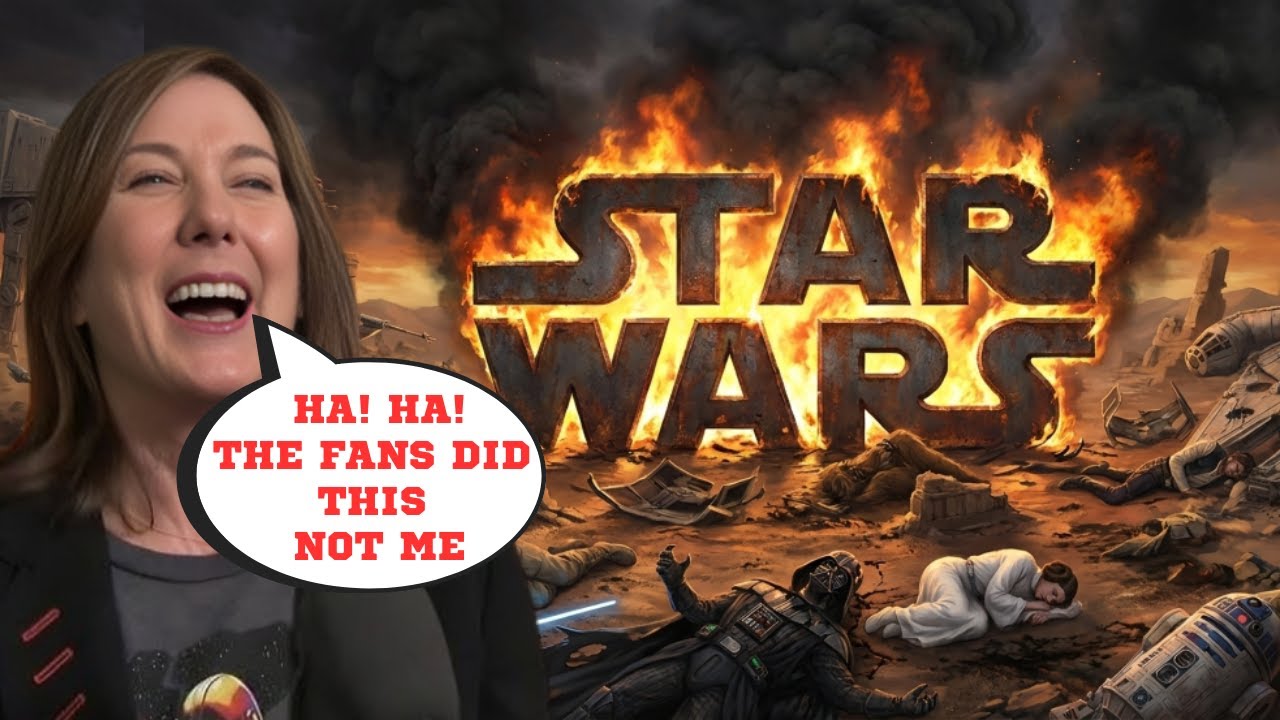 Kathleen Kennedy BLAMES Star Wars Fans One LAST Time On Her Way Out Of Lucasfilm!!