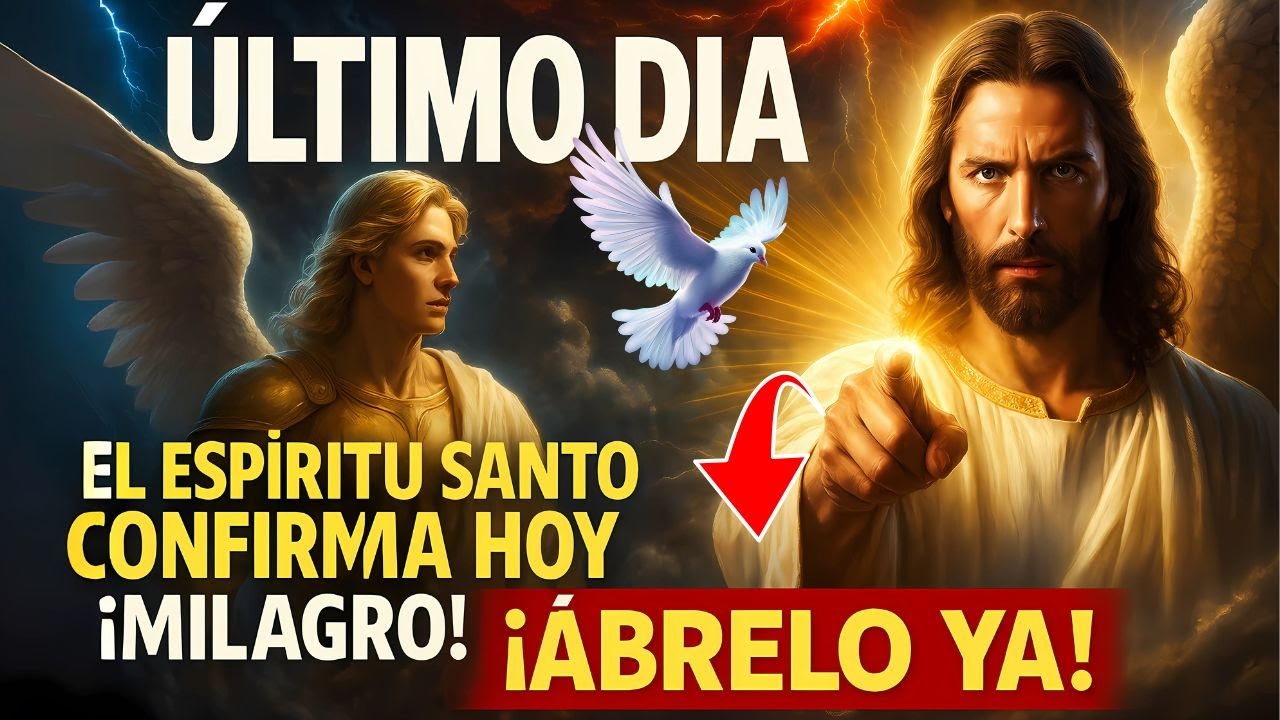 🔥 ¡EL ESPÍRITU SANTO CONFIRMA HOY TU MILAGRO! ¡ÁBRELO YA!