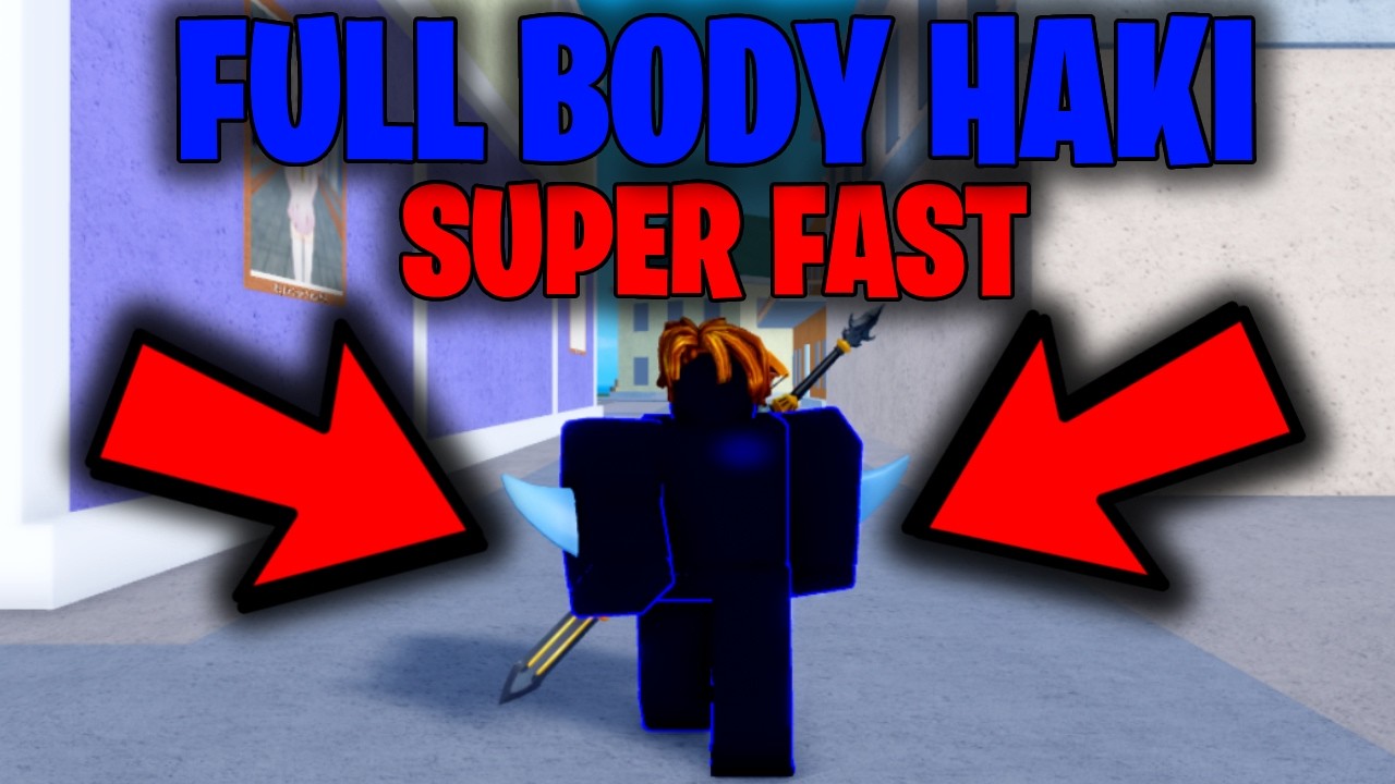 FASTEST Way To Get FULL BODY Haki In Blox Fruits!