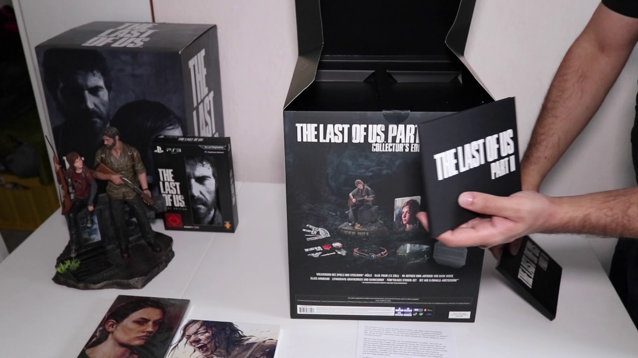 The Last of Us 2 Collector's Edition. Joel and Ellie Statue