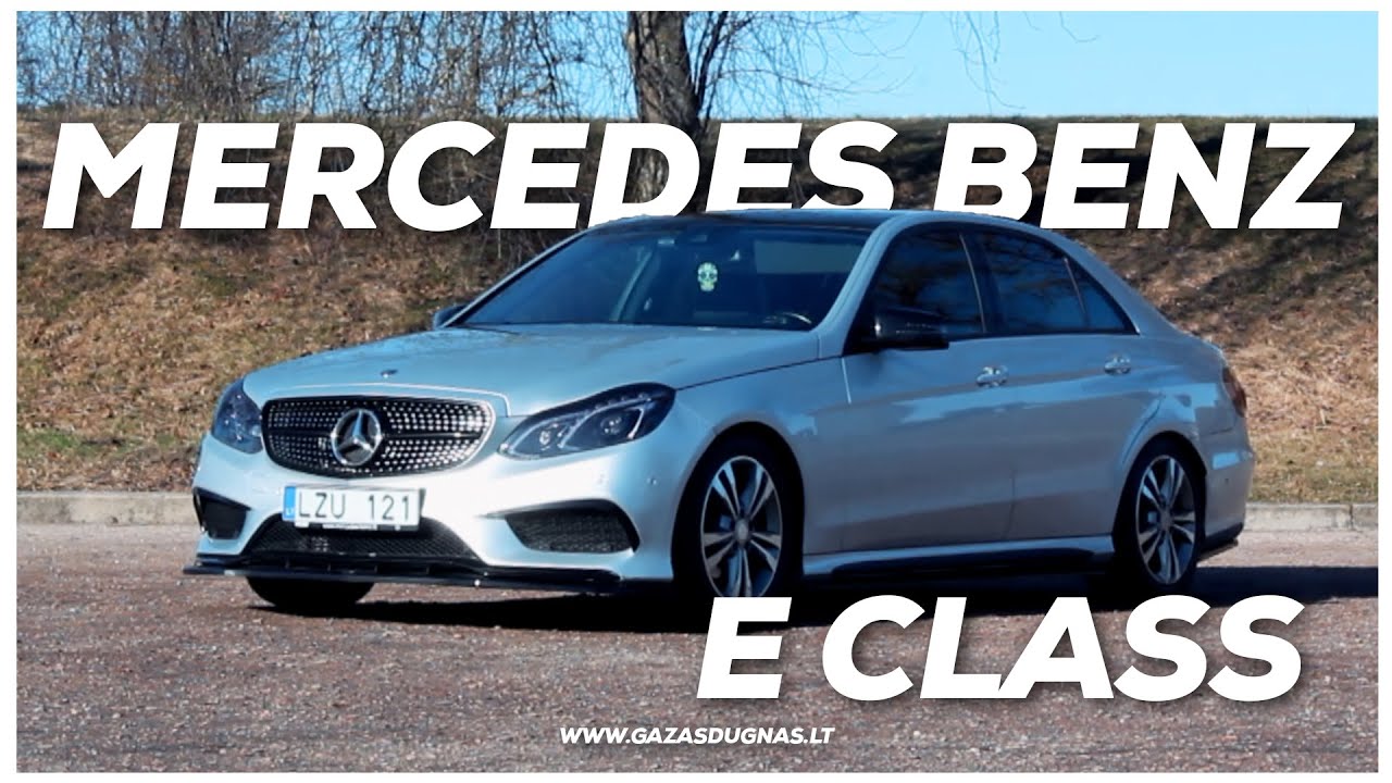 Mercedes Benz E klasė: ryškiausias 
