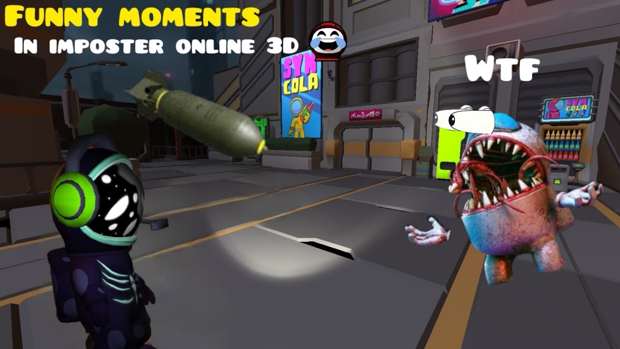 Fun and funny moments | in the Imposter Online 3D game