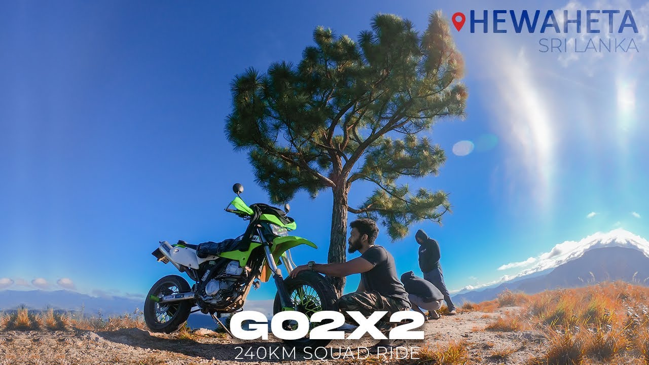 Hewaheta | Rikillagaskada | Rahathungoda | 4K Motorcycle Squad Camping in a King Hill | Sri Lanka