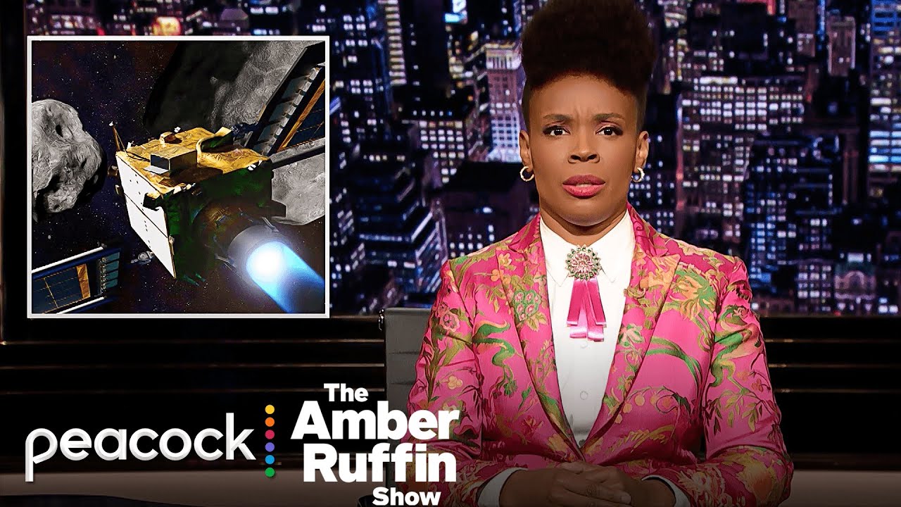 NASA Helps Avoid a Real-Life Armageddon: Week in Review | The Amber Ruffin Show