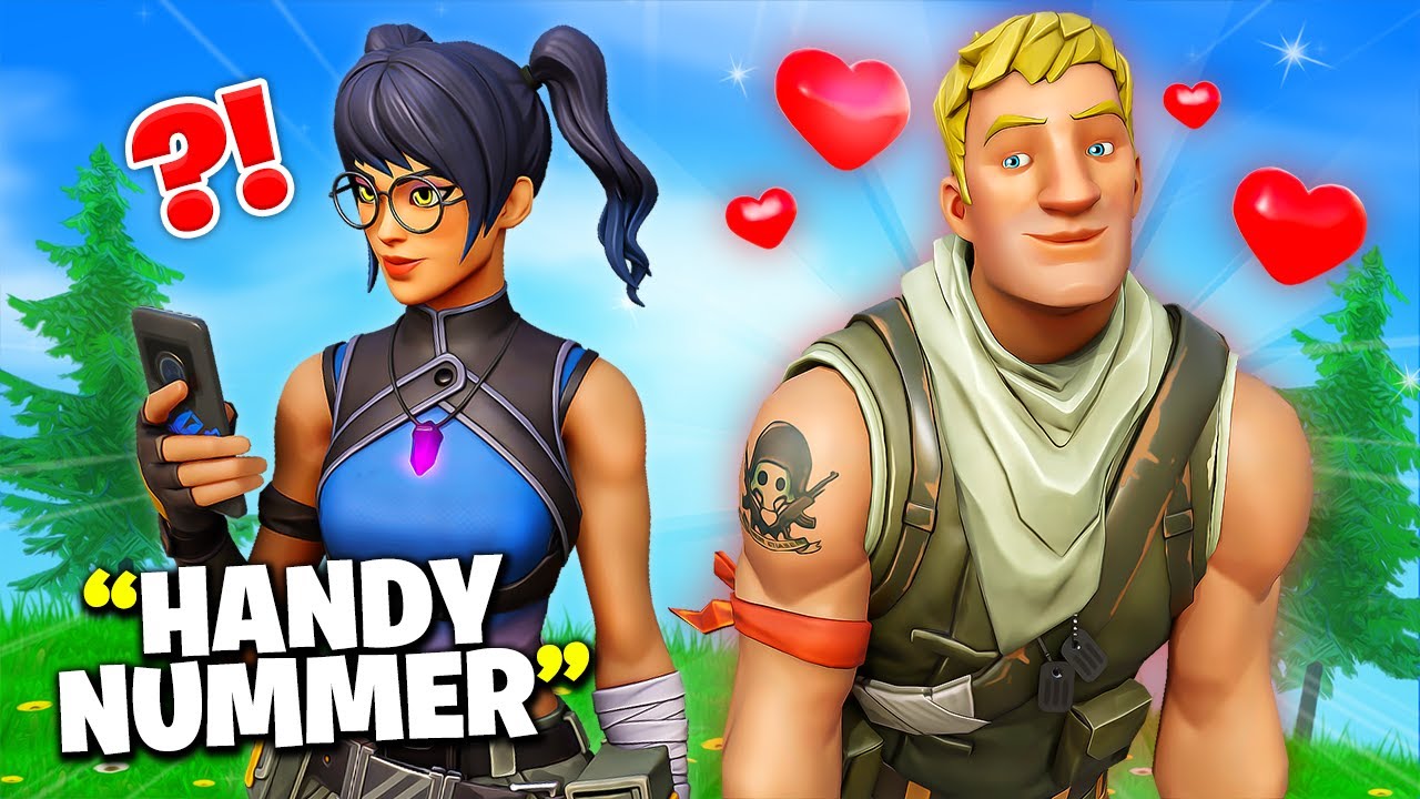 Ich versuche IHRE HANDYNUMMER zu KLÄREN doch dann ... Fortnite
