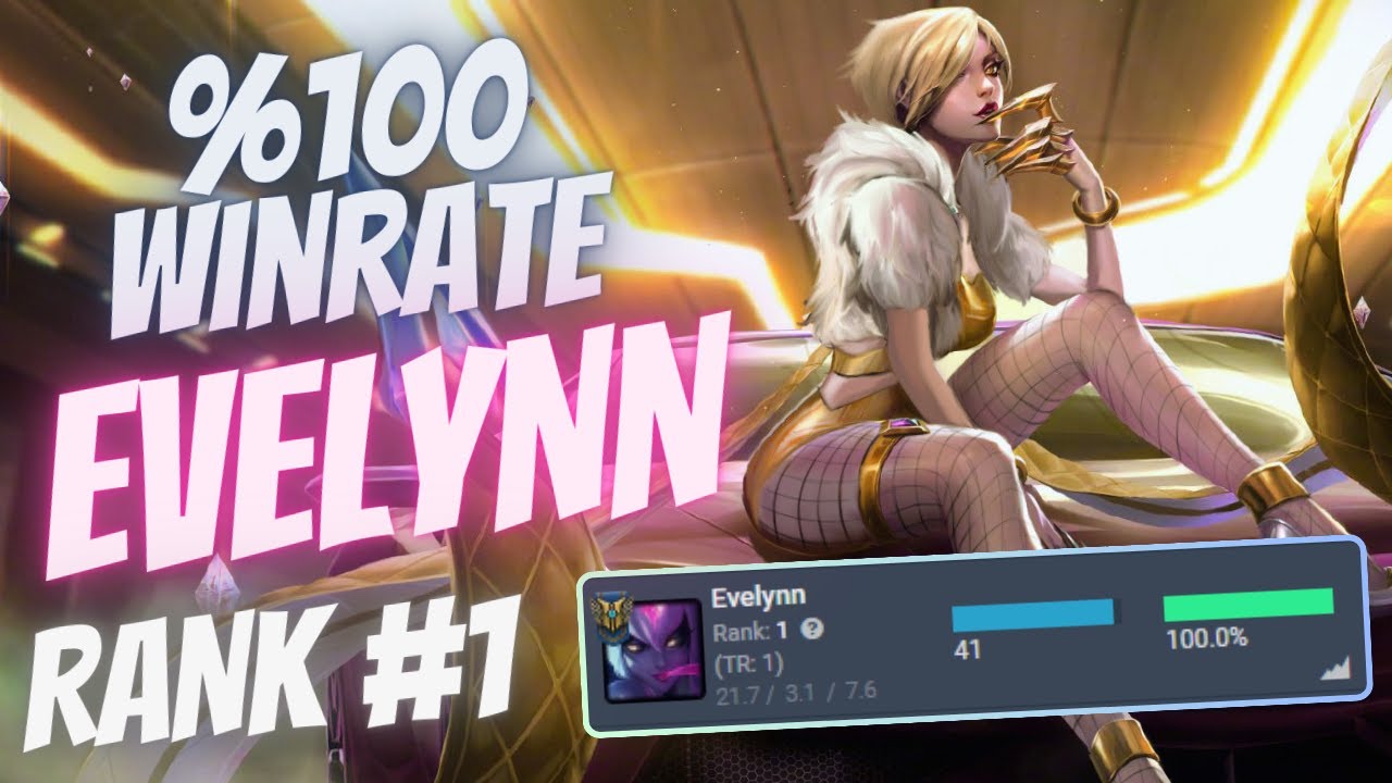 Dünya Evelynn 1.si Bir Türk! Bu Video Kaçmaz! @nurAnt