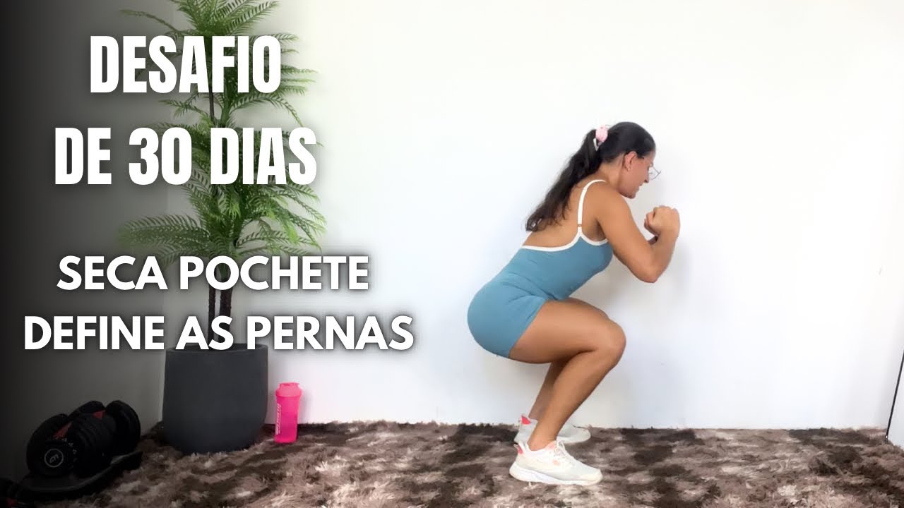 Treino 6- Desafio 30 Dias No Foco- Queima Gordura da Barriga, Tonifica as Pernas