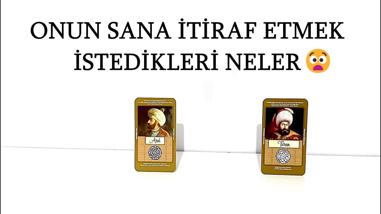 DESTE SEÇ 😯 ONUN SANA İTİRAF ETMEK İSTEDİKLERİ NELER  😯