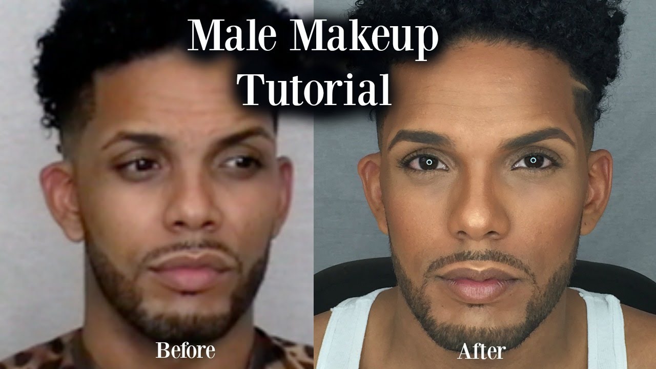 Male MakeUp Tutorial on my Husband