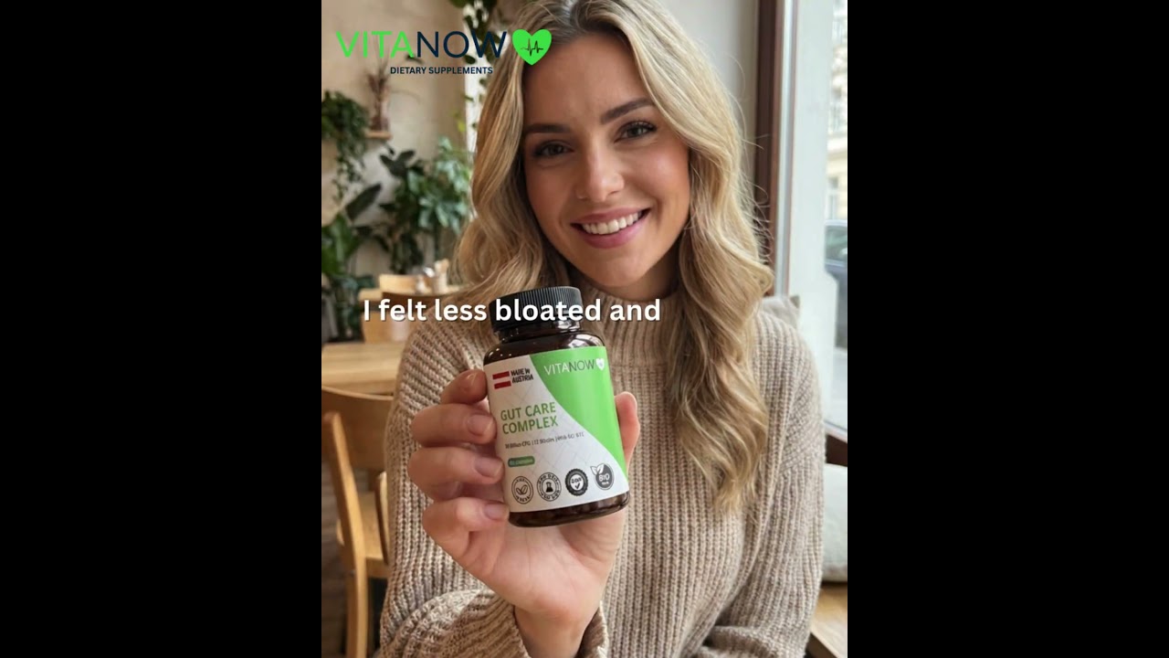 Gut Care Complex Probiotics | Improve Digestion Naturally | Vitanow