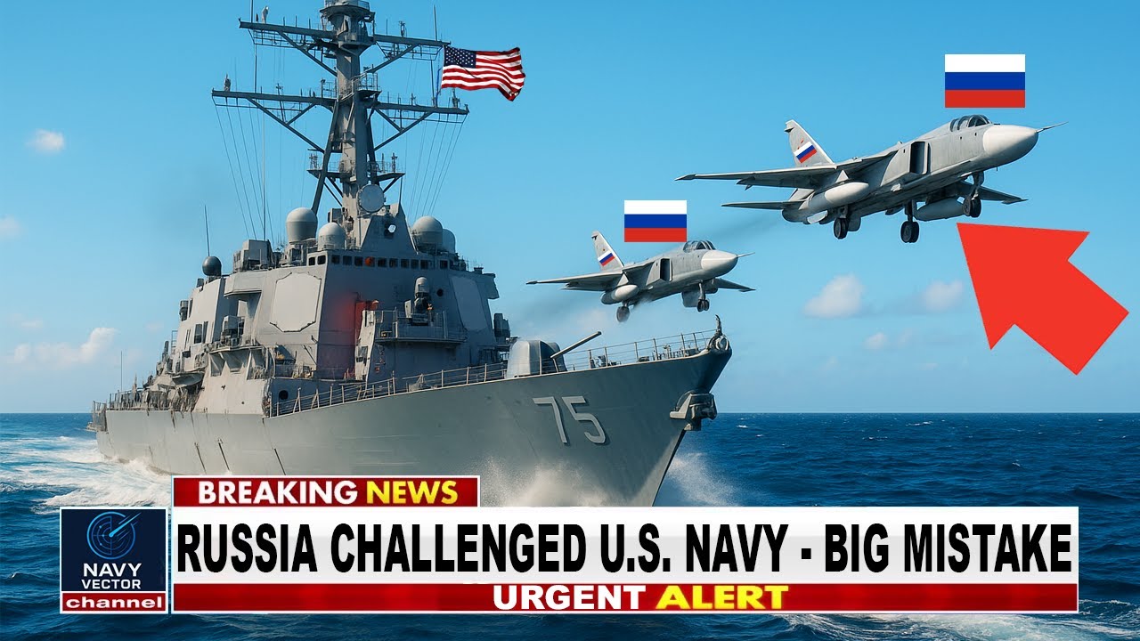 Russian Aircraft CHALLENGED U.S. Navy &mdash; Then THIS Happened | Navy Vector