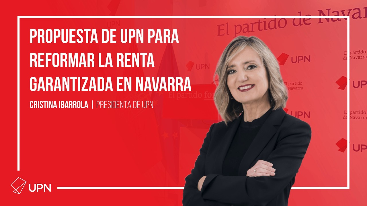 RUEDA DE PRENSA - Cristina Ibarrola - Reforma de la Renta Garantizada en Navarra