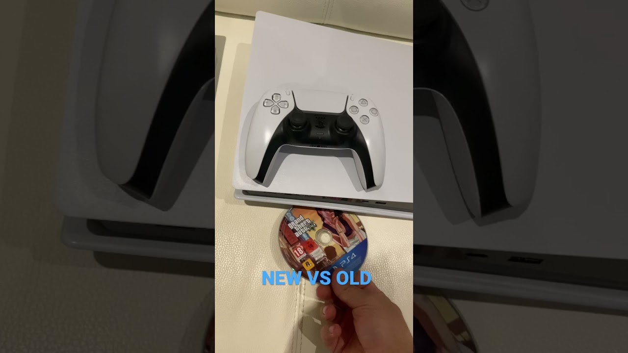 PS5 VS PS4 PRO SNOW WHITE