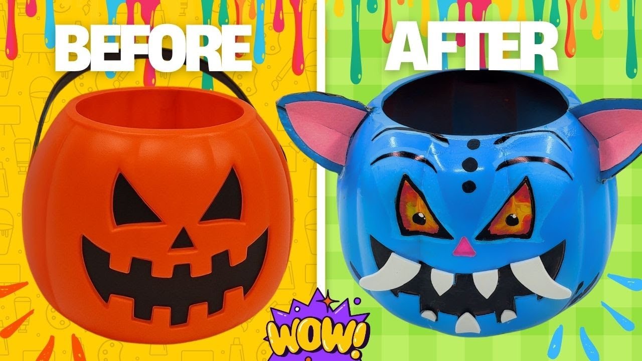 Transformo una calabaza de Halloween en Derpy de K-Pop Demon Hunters 🎃✨