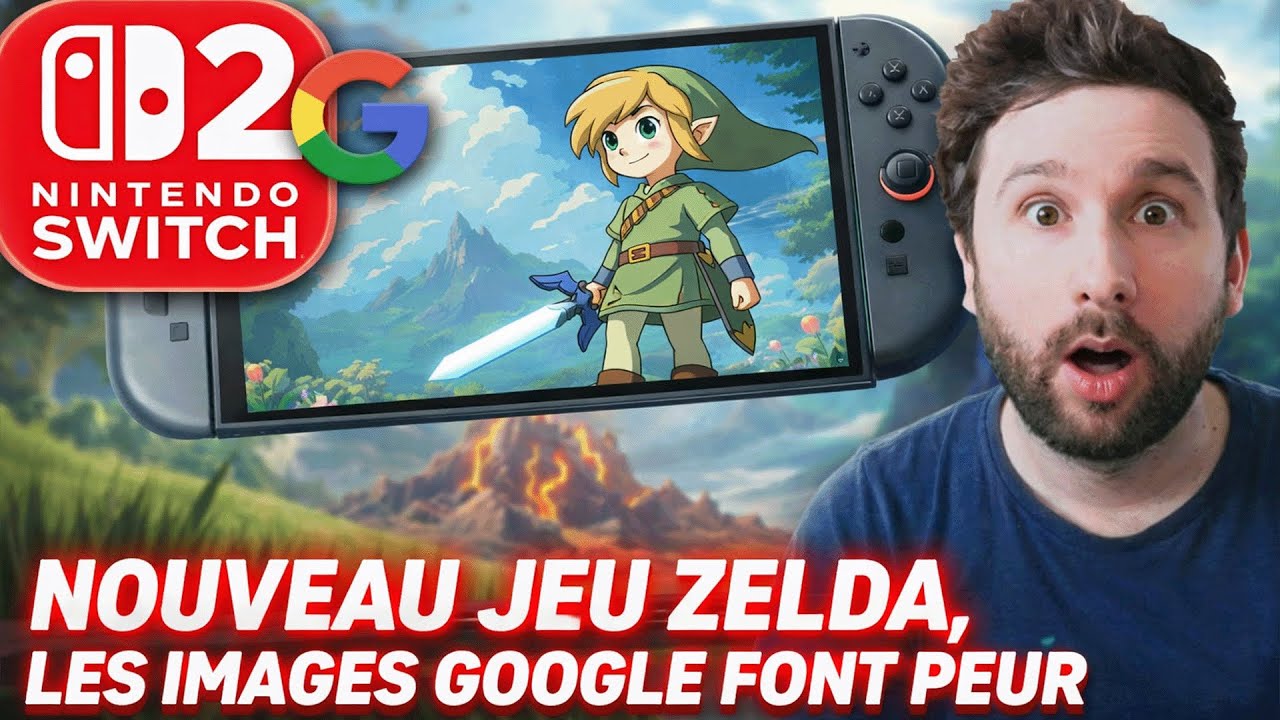 NOUVEAU JEU ZELDA : LES IMAGES GOOGLE FONT PEUR 😱🔥 GAMING NEWS 🎮