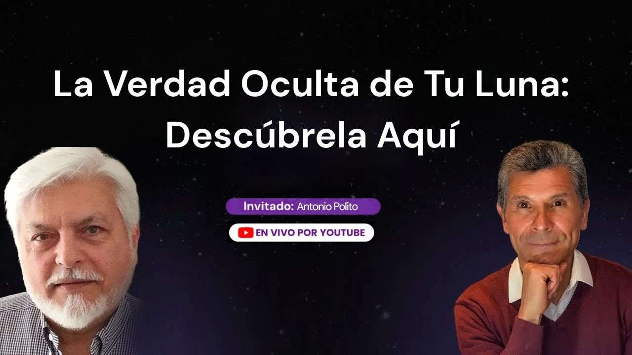 Tu Ritmo Lunar: la verdad emocional que hoy quiere salir a la luz 🌗  con Antonio Polito 
