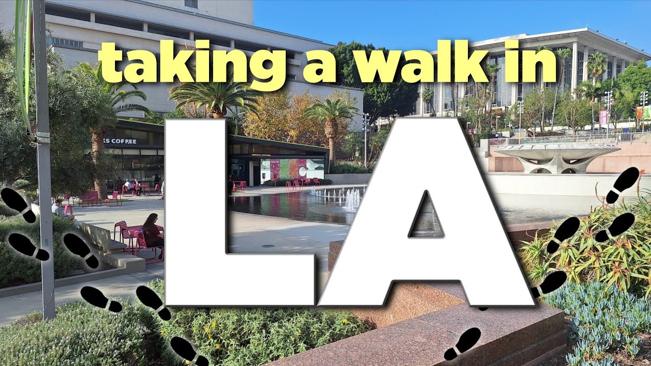 A Tourist in Downtown Los Angeles