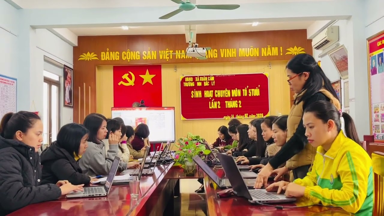 SINH HOẠT CHUYÊN MÔN TỔ 5 TUỔI THÁNG 2 LẦN 2 