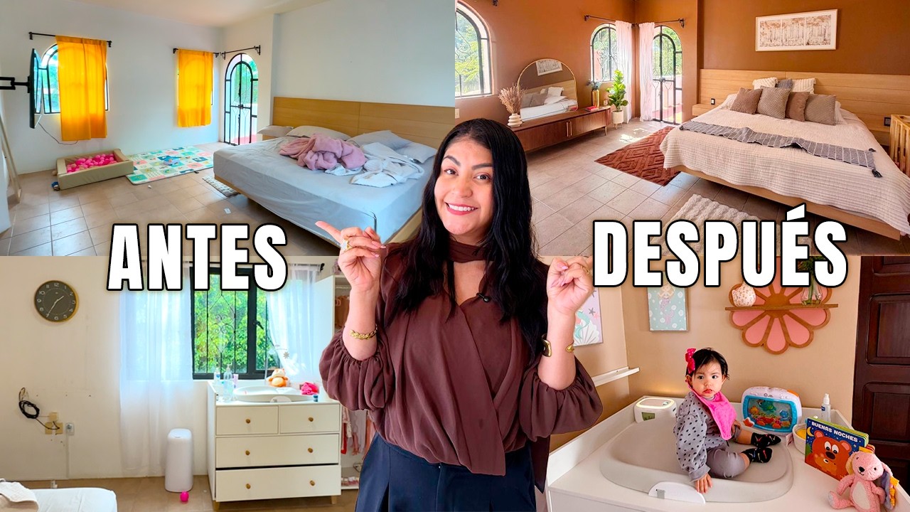 🎀 Organizando y Decorando Mi HABITACIÓN CON EMMA ¡Así quedó SU CUNA ⭐️
