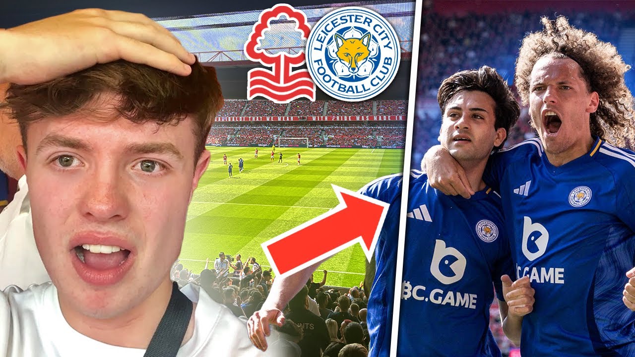 Leicester RUIN Forest’s Champions League HOPES! Away Limbs 🤯 Nottingham Forest 2-2 Leicester Vlog