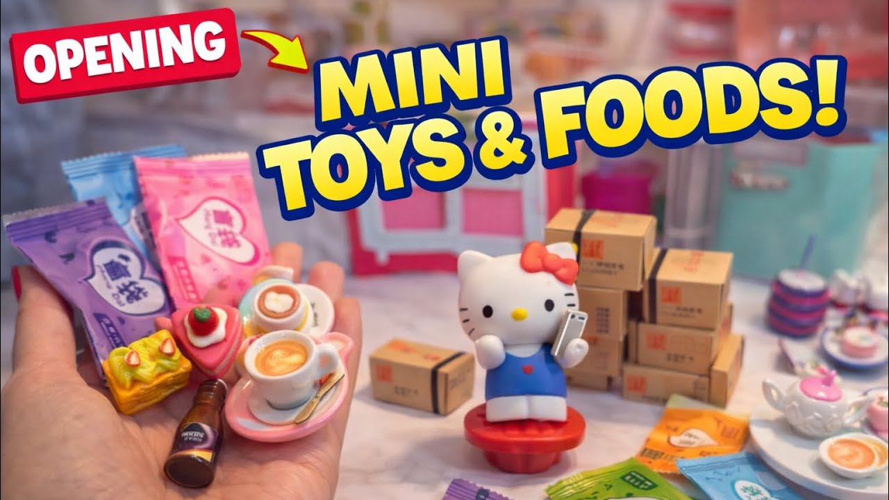 This Mini Food Looks REAL… I Was Shocked 😳☕
