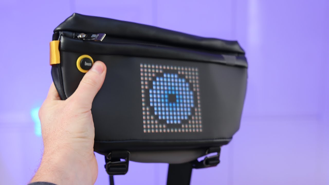 Pixel Screen on the go! Divoom Sling Bag Review