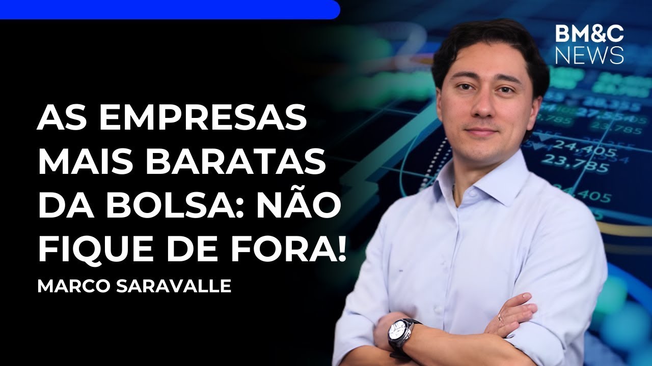 As empresas mais baratas da bolsa: não fique de fora!
