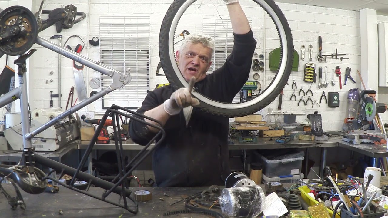 1089 Hubless Wheel With My New Gear Method