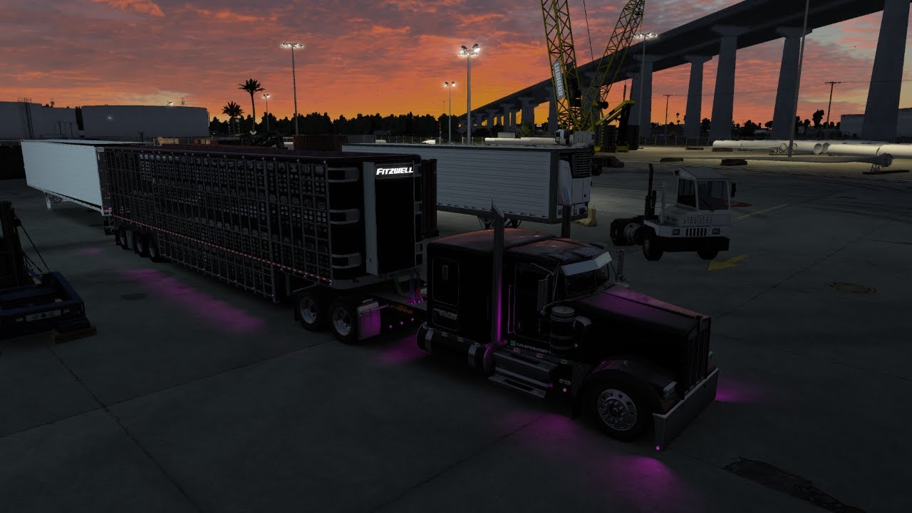 Alittle Cow Haulin' | CT Modding Flat Glass & B4rt's Livestock Hauler | ATS 1.57 + Expansion