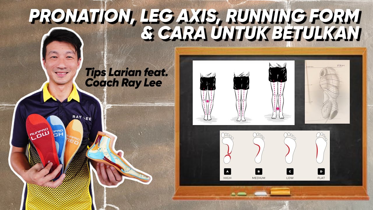 Tips Larian - Pronation, Leg Axis, Running Form & Cara-cara Untuk Betulkan
