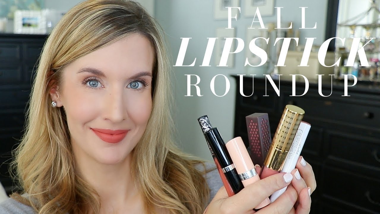 TOP FALL LIPSTICKS | Recommendations + Lip Swatches | Drugstore & High End