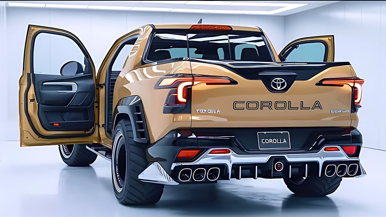  Новый Toyota Corolla Pickup 2026 удивил рынок | Экономичный пикап с характером 🚗💥