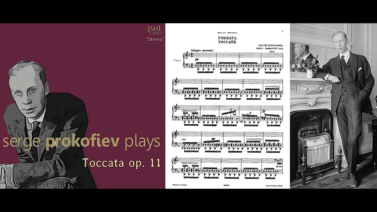 Sergei Prokofjew: Toccata d-Moll op. 11 (1912) | Sergei Prokofjew, Klavier | „S“