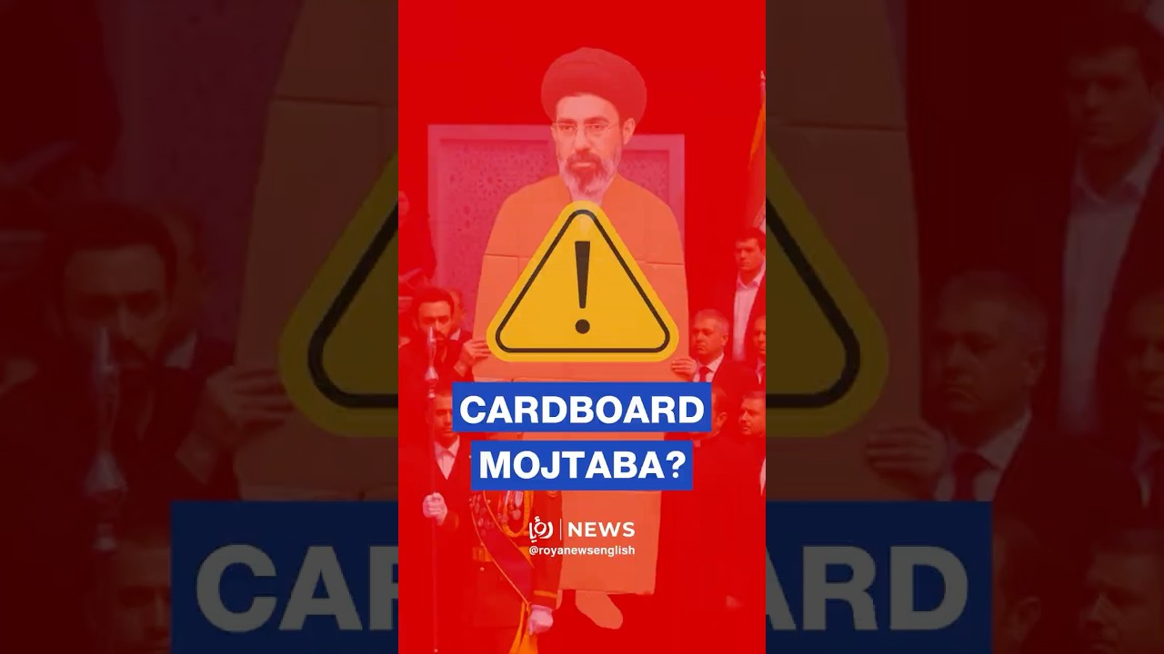 AI-generated video of Mojtaba Khamenei cardboard cutout fools some internet users