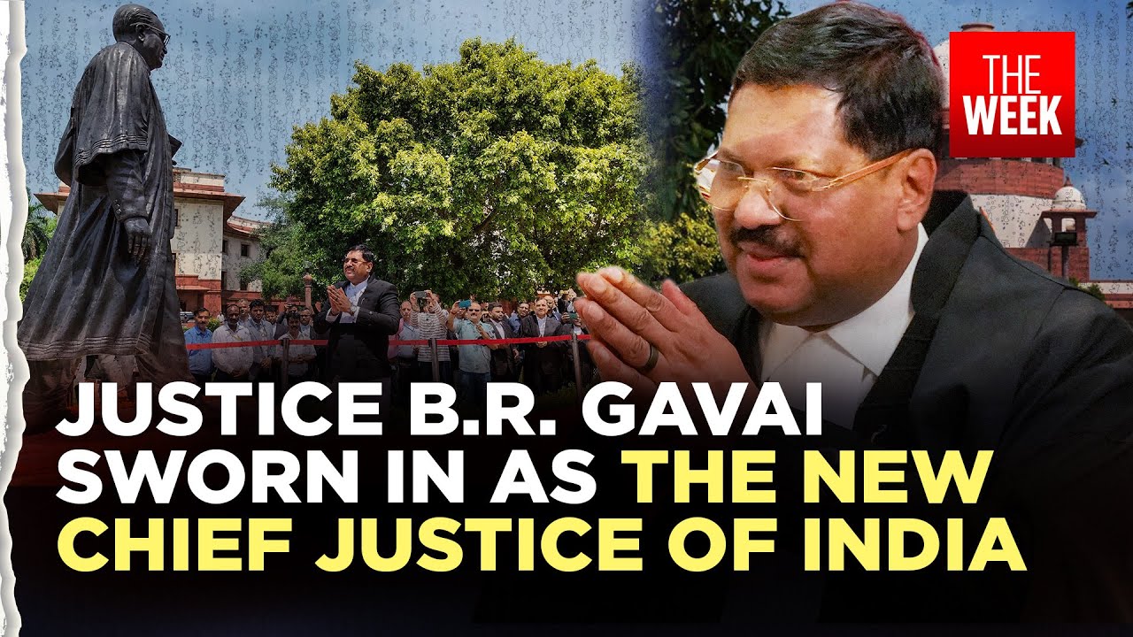 Justice B.R. Gavai sworn in as the 52nd Chief Justice of India | New CJI | Supreme Court