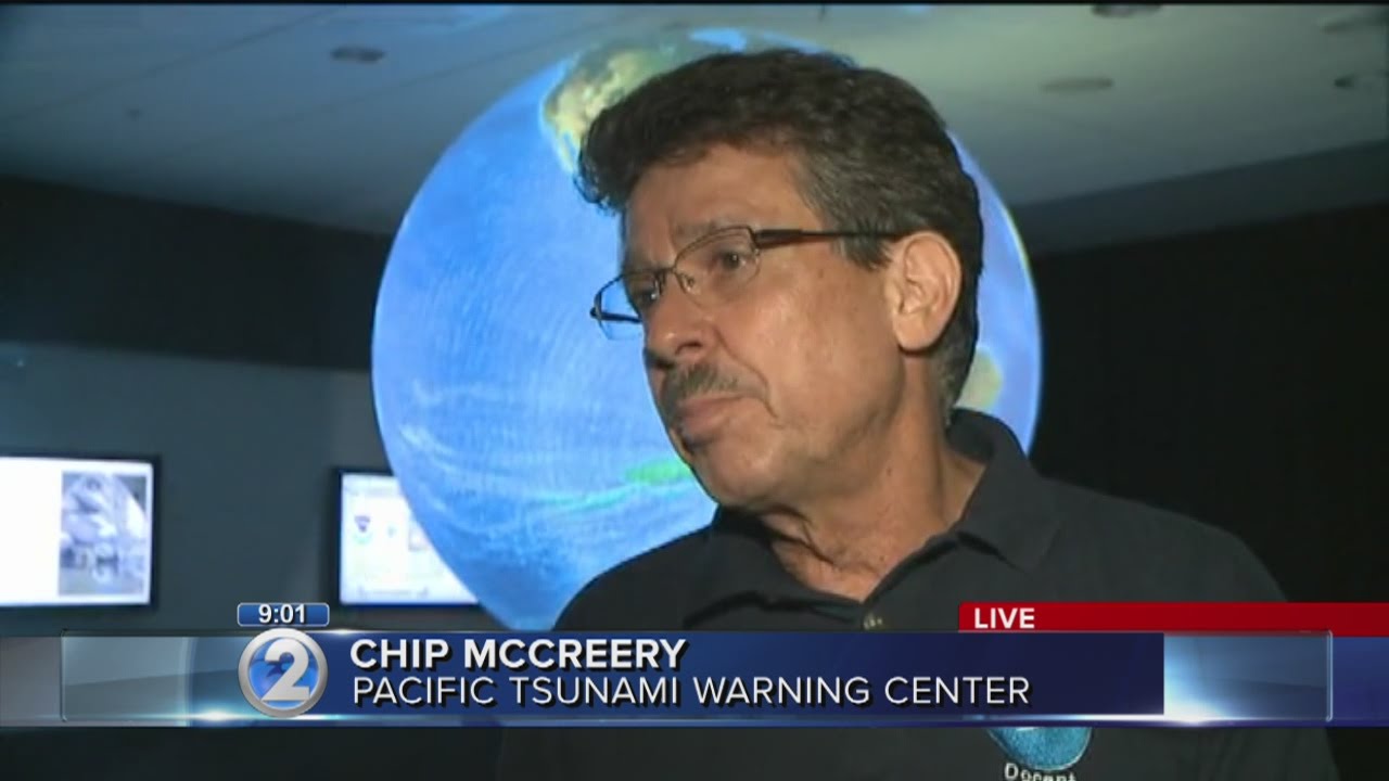 9pm: Updates from Pacific Tsunami Warning Center and Waikiki