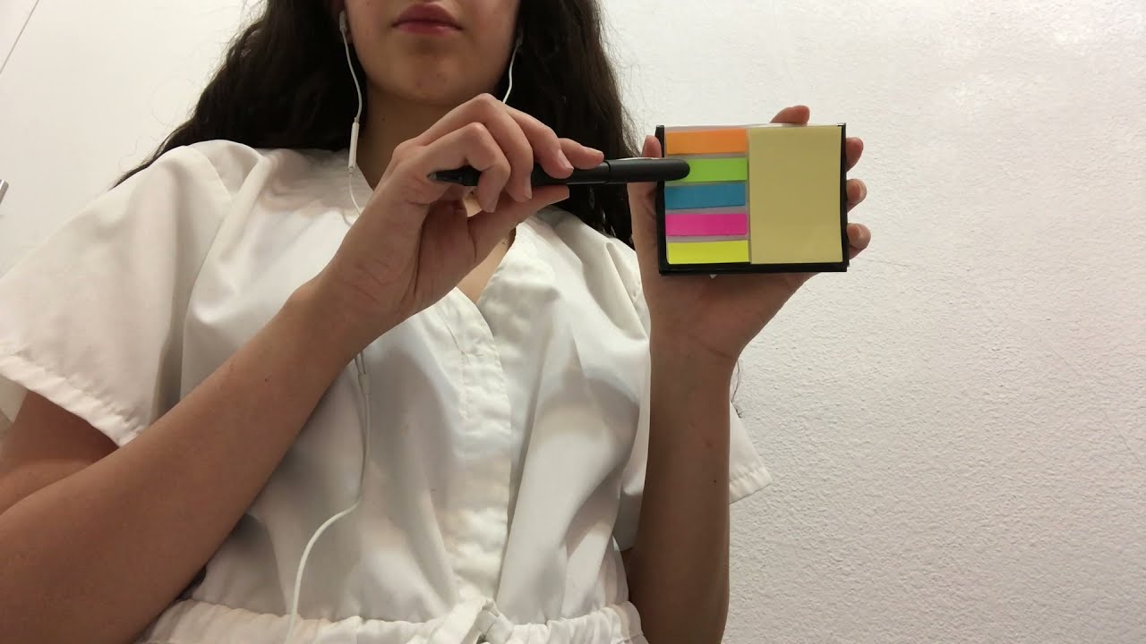 Asmr examen de NERVIOS CRANEALES Roleplay Doctora
