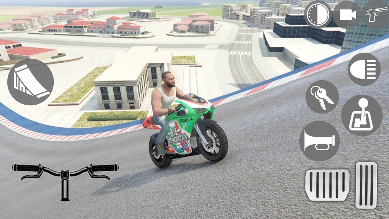 🔥 Franklin & Friends Tried Biggest Mega Ramp Challenge 💥😱 Indian Theft Auto Simulator 💥 🎮