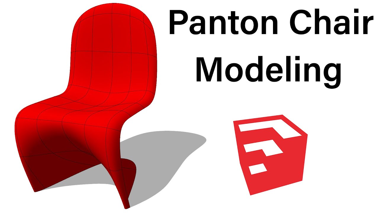 Panton Chair Modeling in SketchUp