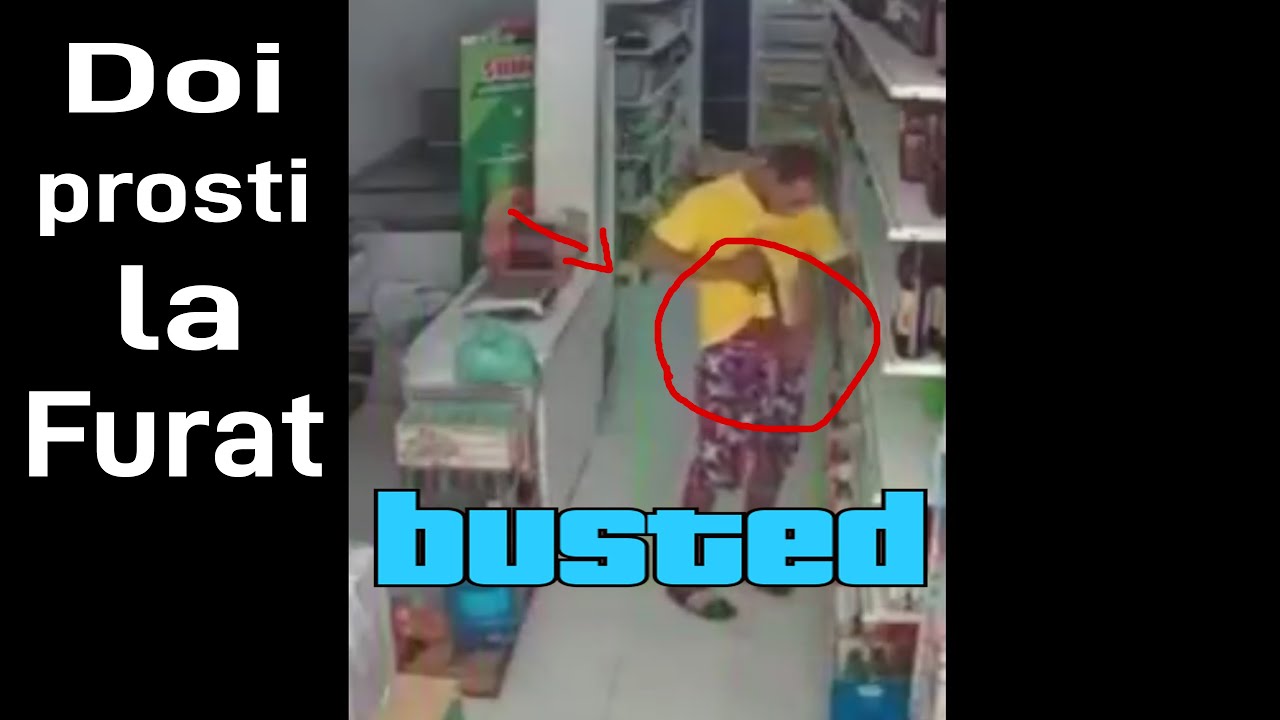 Doi prosti la furat