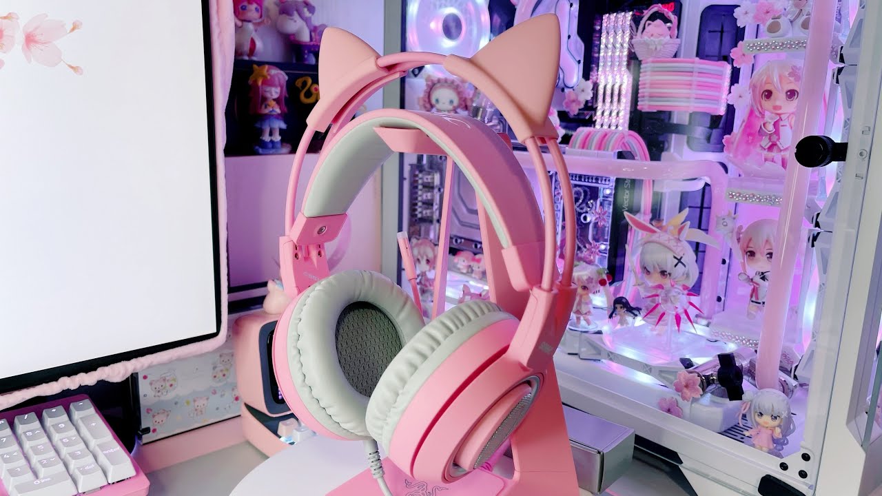 Enruiunni's unboxing video: Somic G951 Pink Gaming Headset