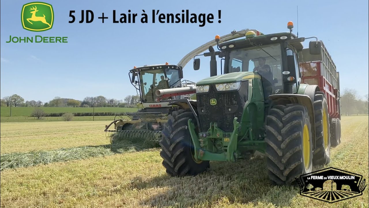 🇫🇷 Travaux de printemps à la ferme du Vieux Moulin. Ensilage et Fauche pour la méthanisation !🔋⚡️
