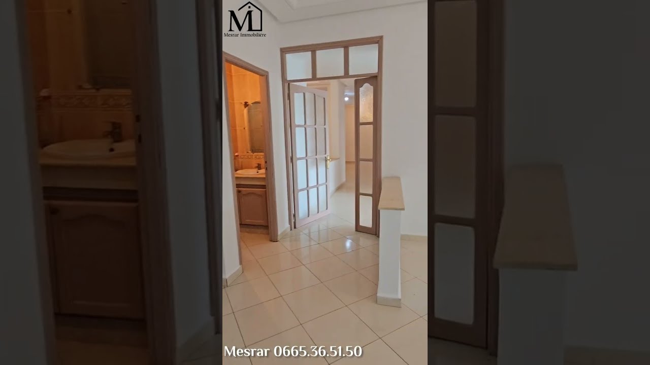 Appartement à louer à Maamora kénitra 200m² 5500dh/mois 