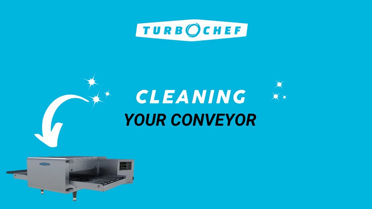 Cleaning TurboChef Conveyors