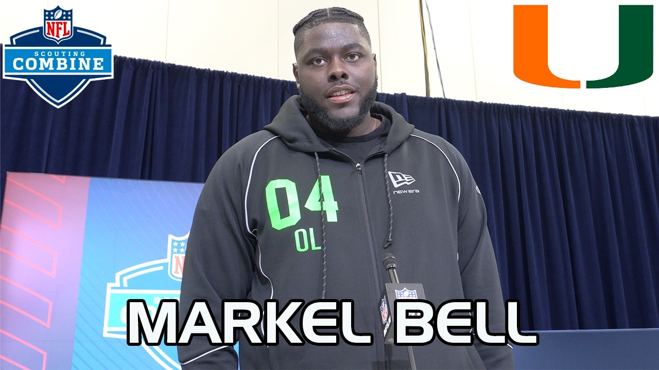 Markel Bell at NFL Scouting Combine, Battles at Miami & Interviews with Teams | 2026 NFL Draft