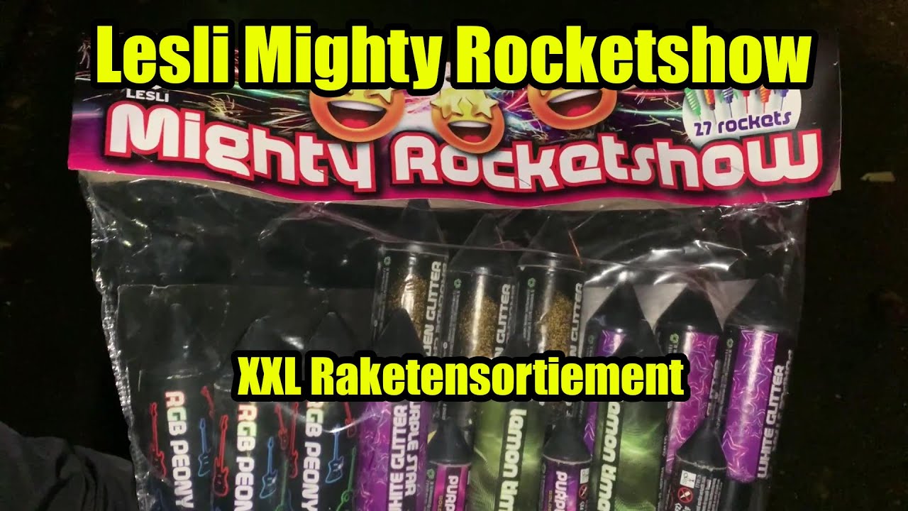 Leslie Mighty Rocketshow / XXL Raketensortiment / Zimmermann