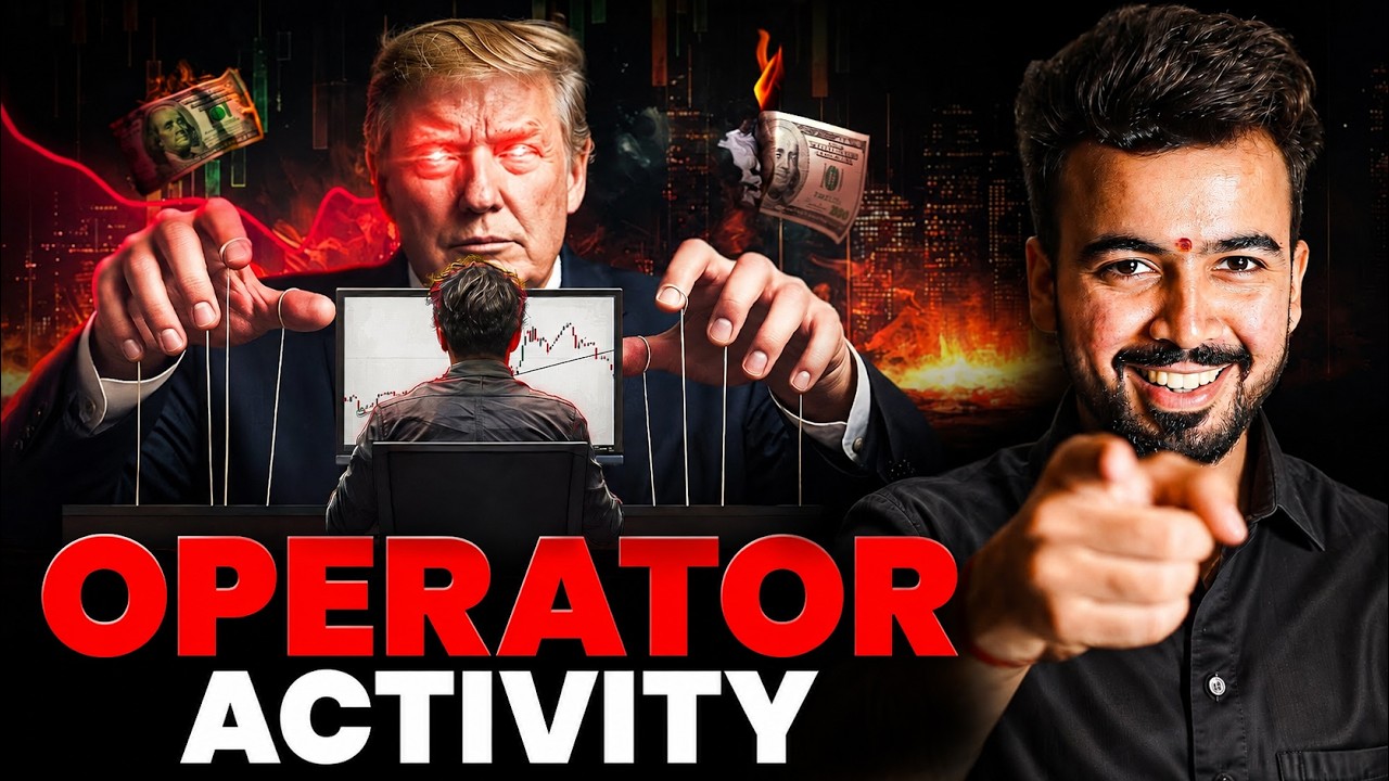 02 Trade With Operator 😱 Market Control करने की Real Strategy! 🔥 | Harsh Bhagat